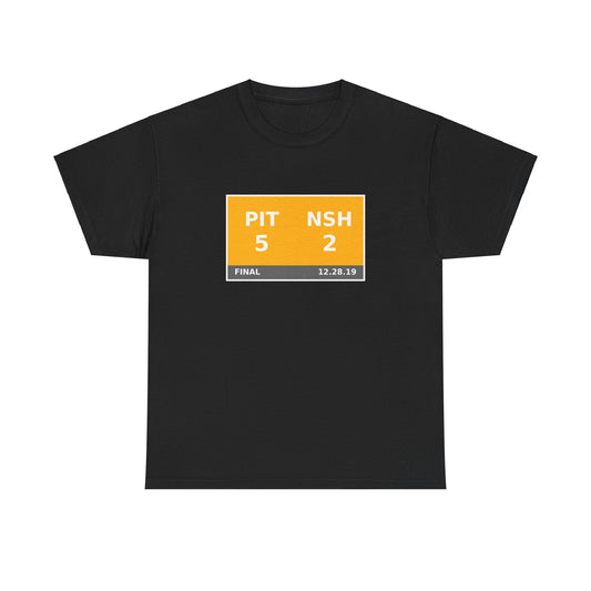 PIT vs NSH Scoreboard Tee 12.28.19