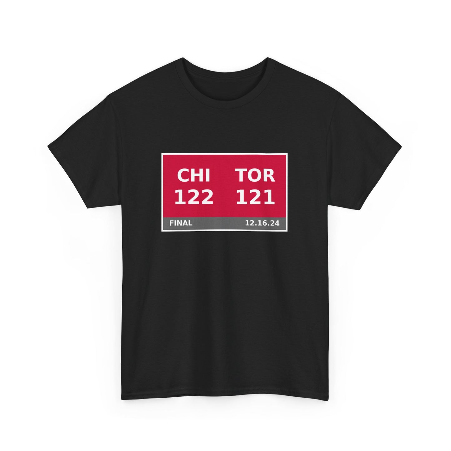 CHI vs TOR Scoreboard Tee 12.16.24