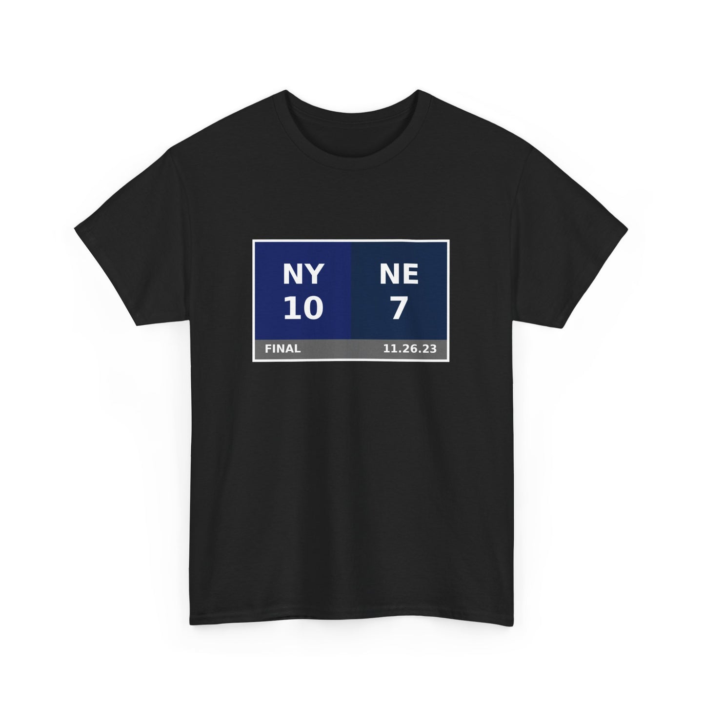 NY vs NE Scoreboard Tee 11.26.23