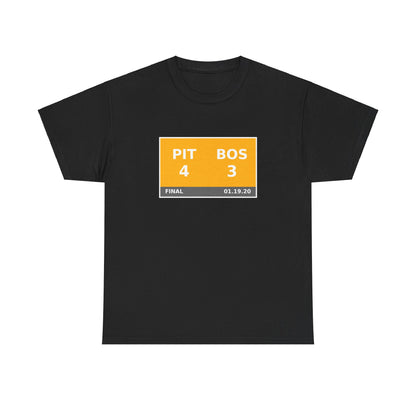 PIT vs BOS Scoreboard Tee 01.19.20