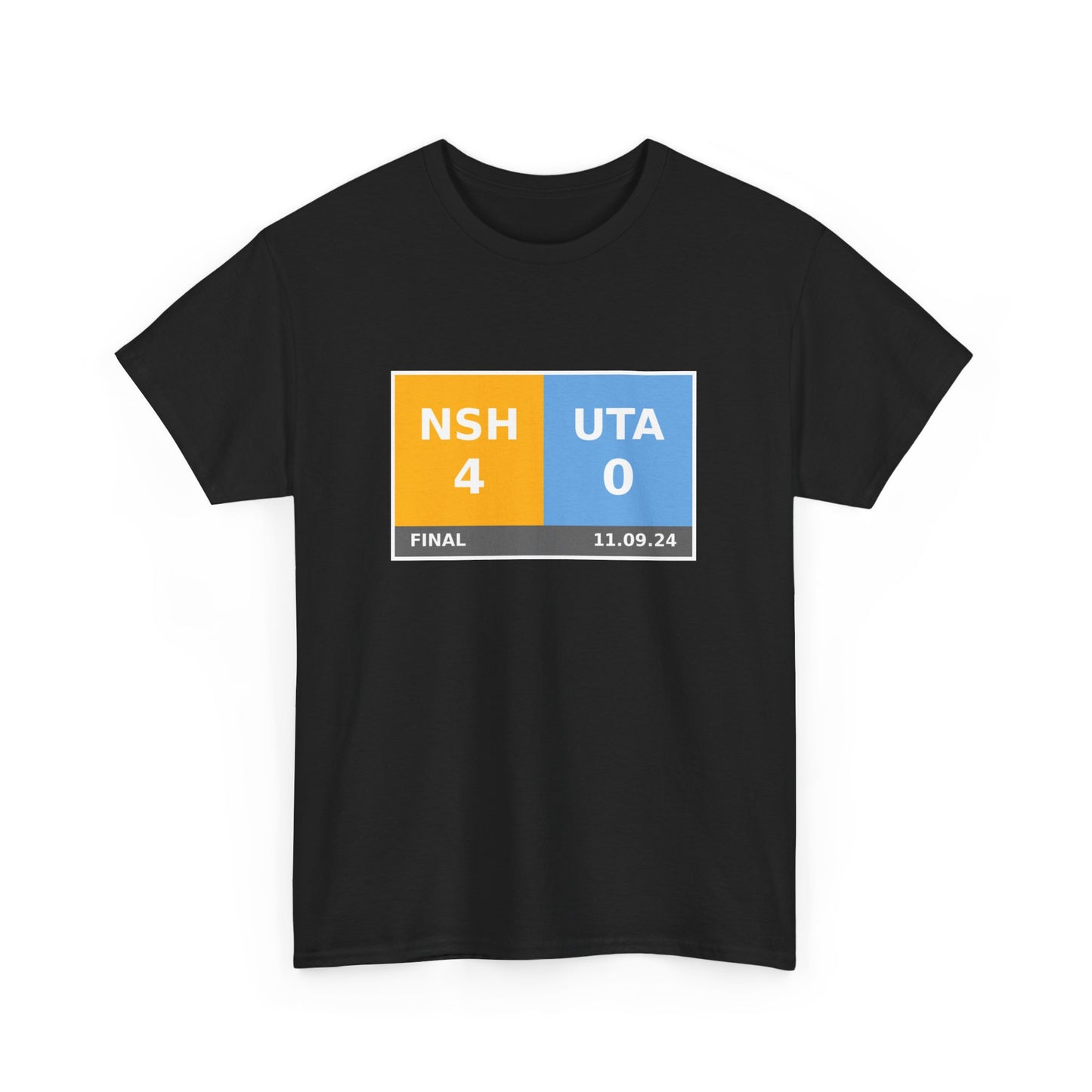 NSH vs UTA Scoreboard Tee 11.09.24