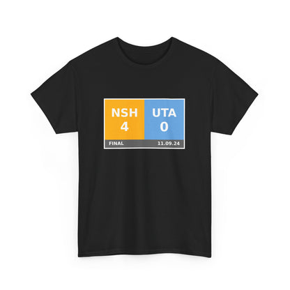 NSH vs UTA Scoreboard Tee 11.09.24