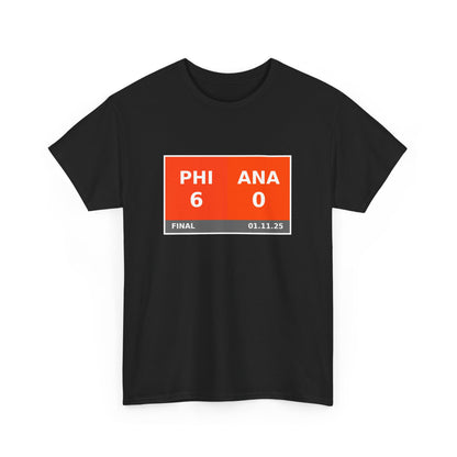 PHI vs ANA Scoreboard Tee 01.11.25