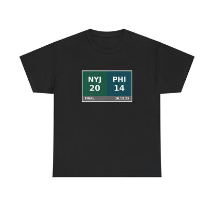 NYJ vs PHI Scoreboard Tee 10.15.23