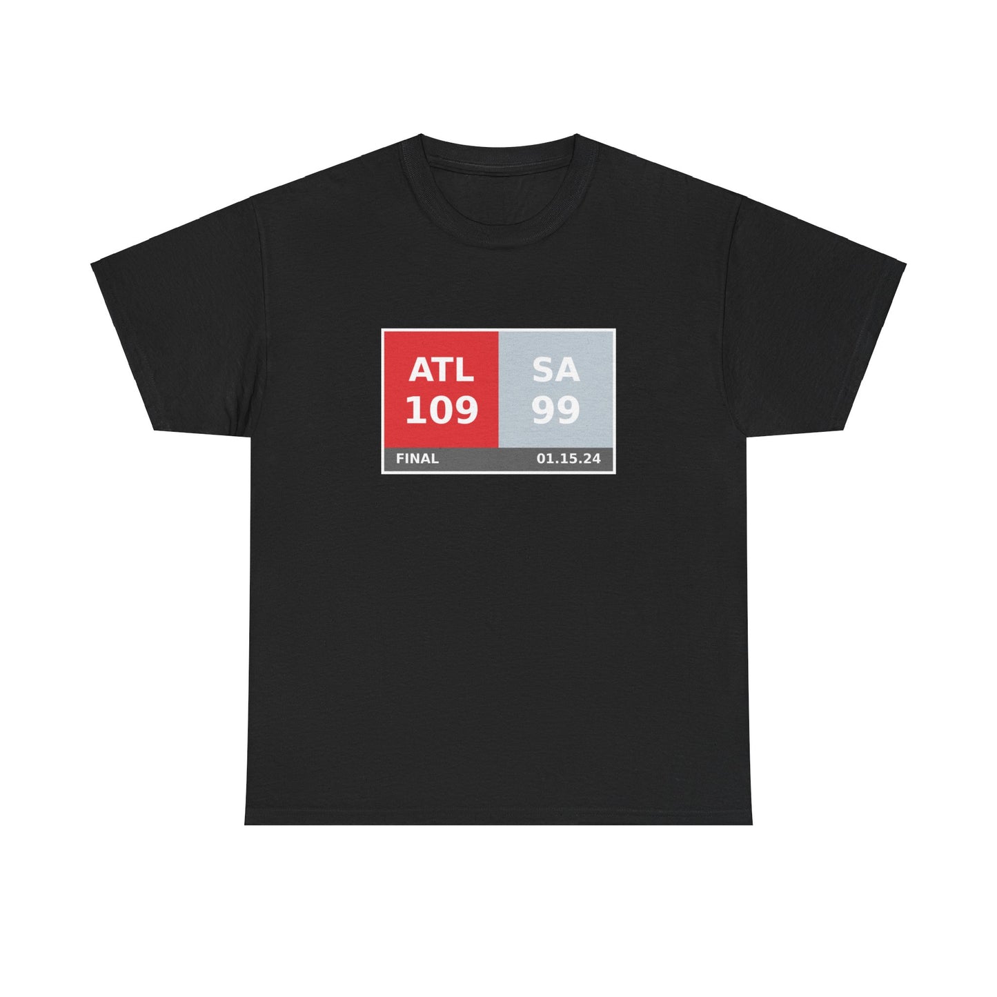 ATL vs SA Scoreboard Tee 01.15.24