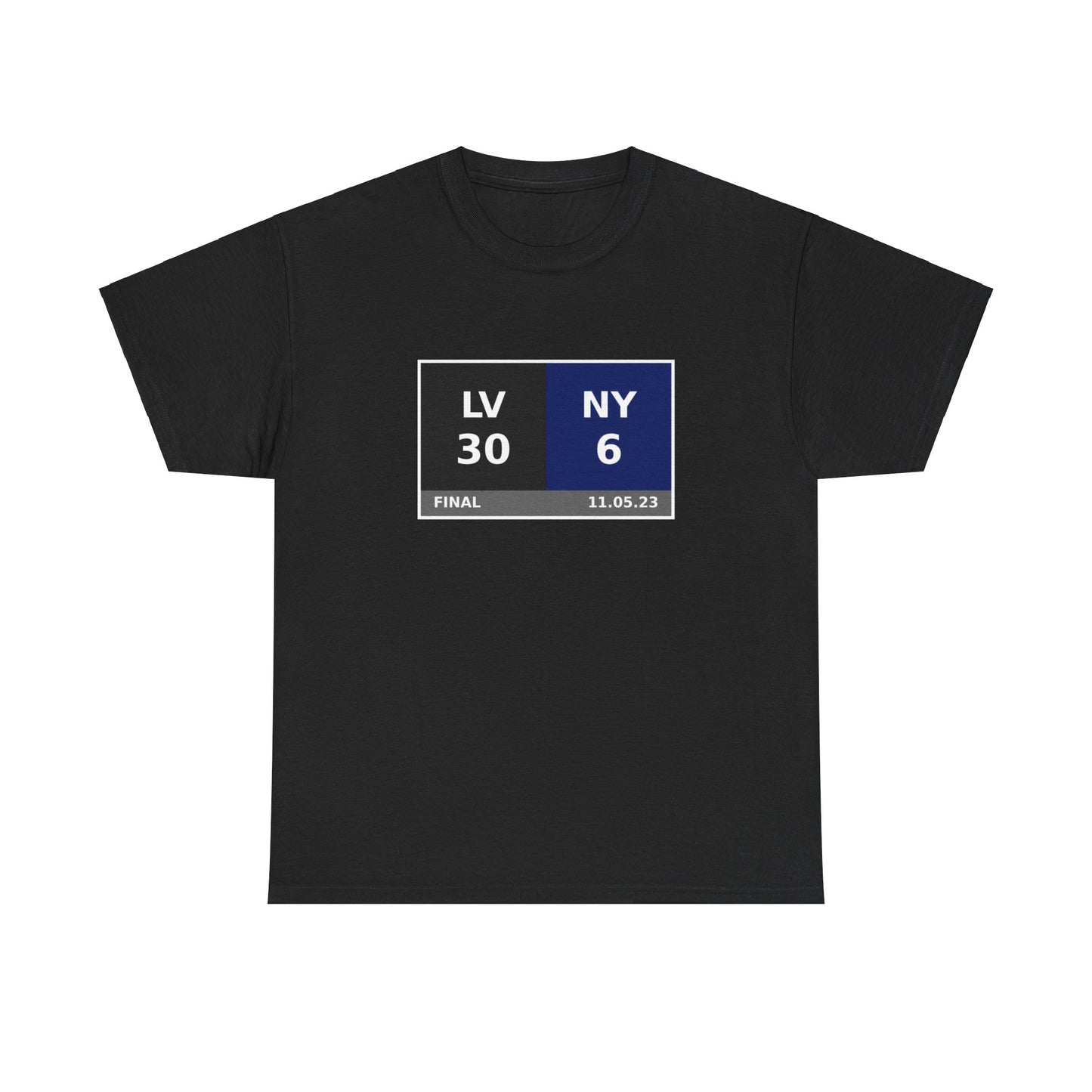 LV vs NY Scoreboard Tee 11.05.23