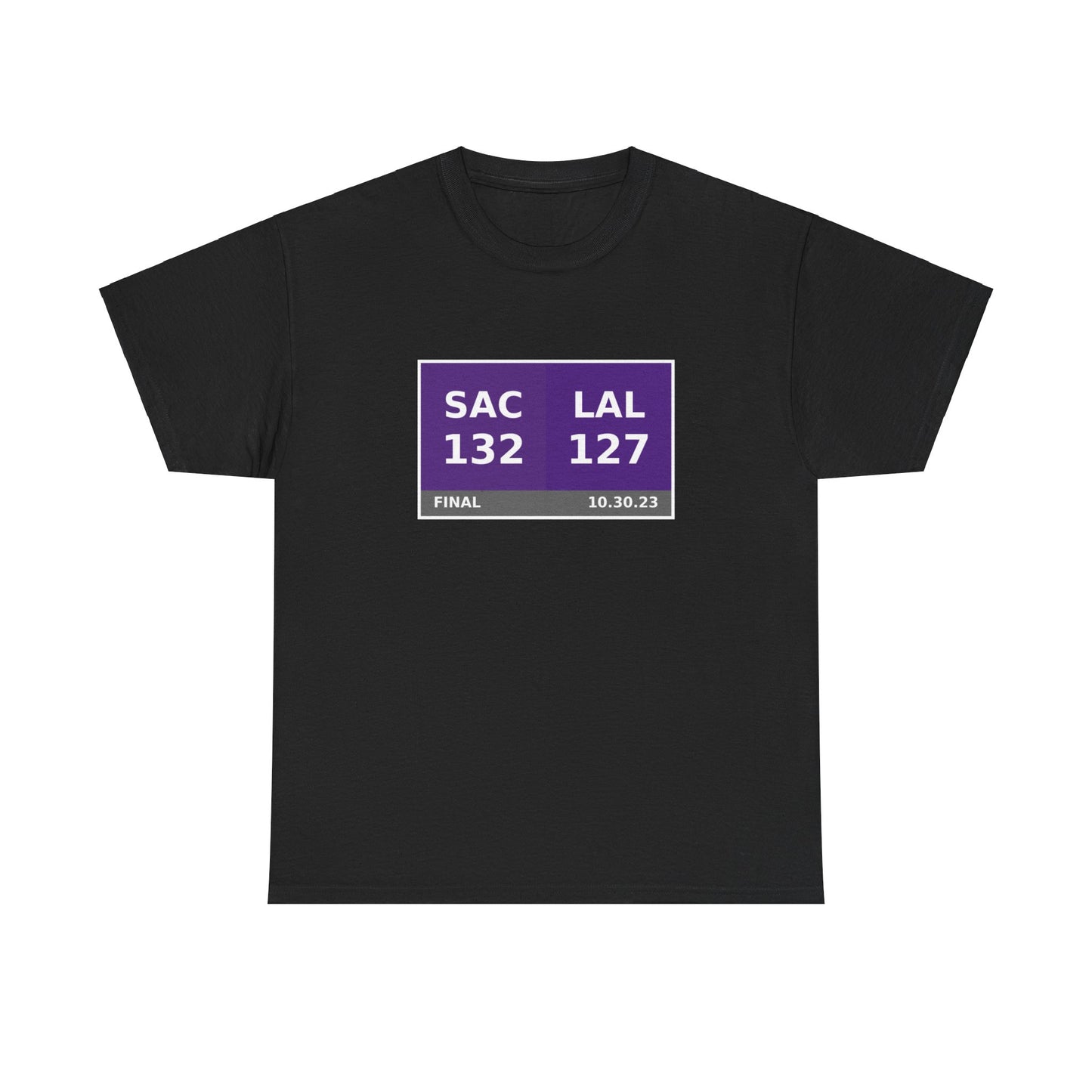 SAC vs LAL Scoreboard Tee 10.30.23