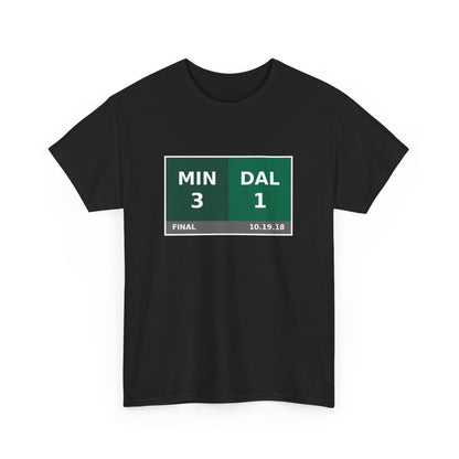 MIN vs DAL Scoreboard Tee 10.19.18