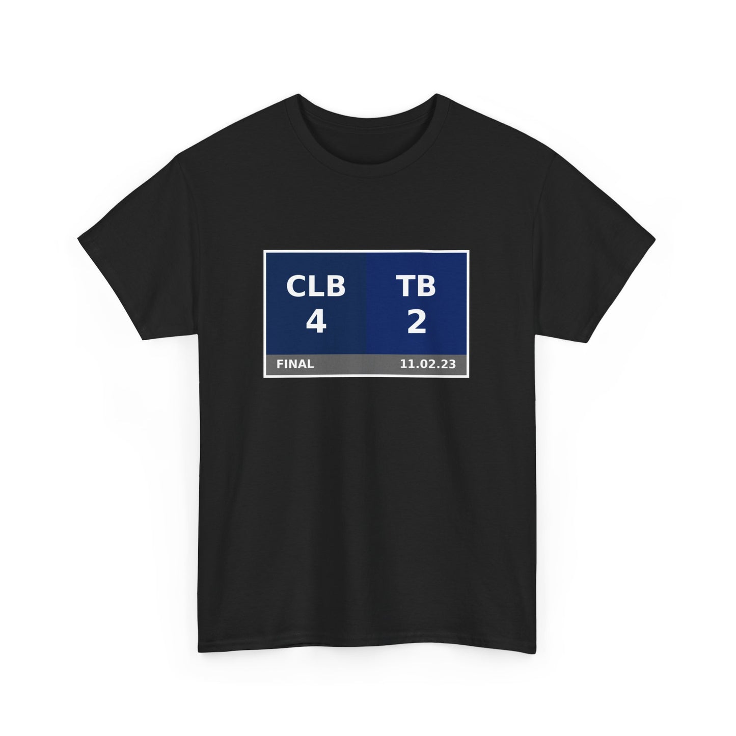 CLB vs TB Scoreboard Tee 11.02.23