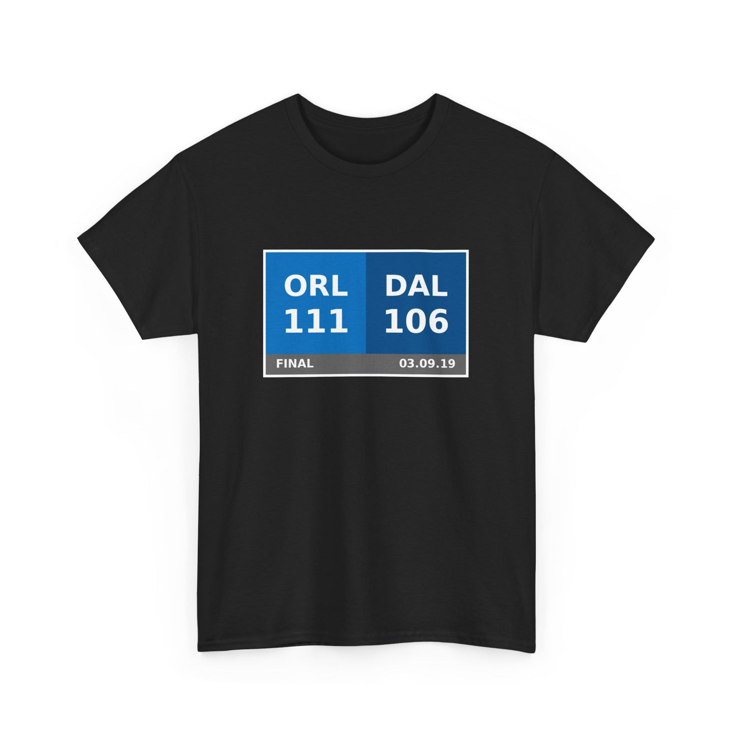 ORL vs DAL Scoreboard Tee 03.09.19