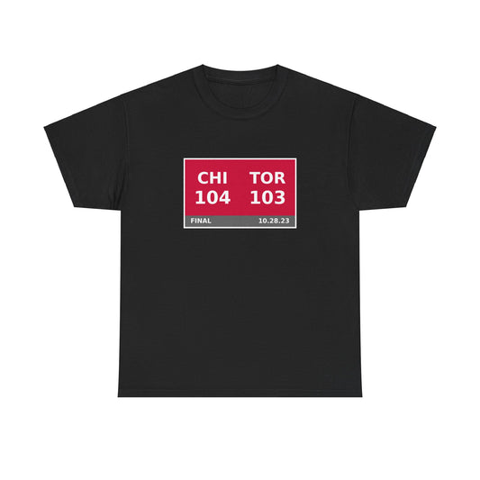 CHI vs TOR Scoreboard Tee 10.28.23