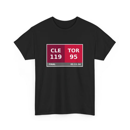 CLE vs TOR Scoreboard Tee 02.11.24