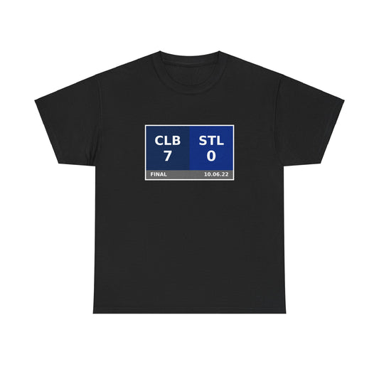 CLB vs STL Scoreboard Tee 10.06.22