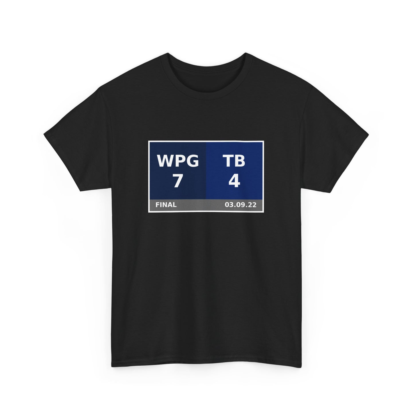 WPG vs TB Scoreboard Tee 03.09.22