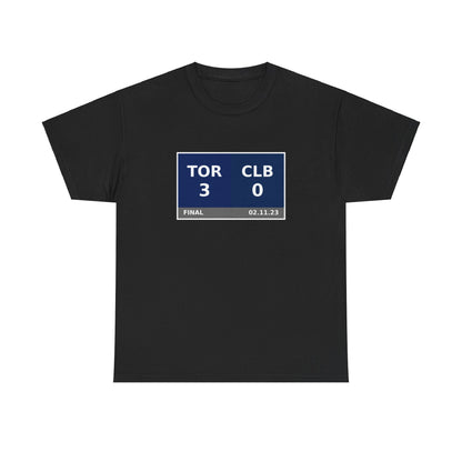 TOR vs CLB Scoreboard Tee 02.11.23