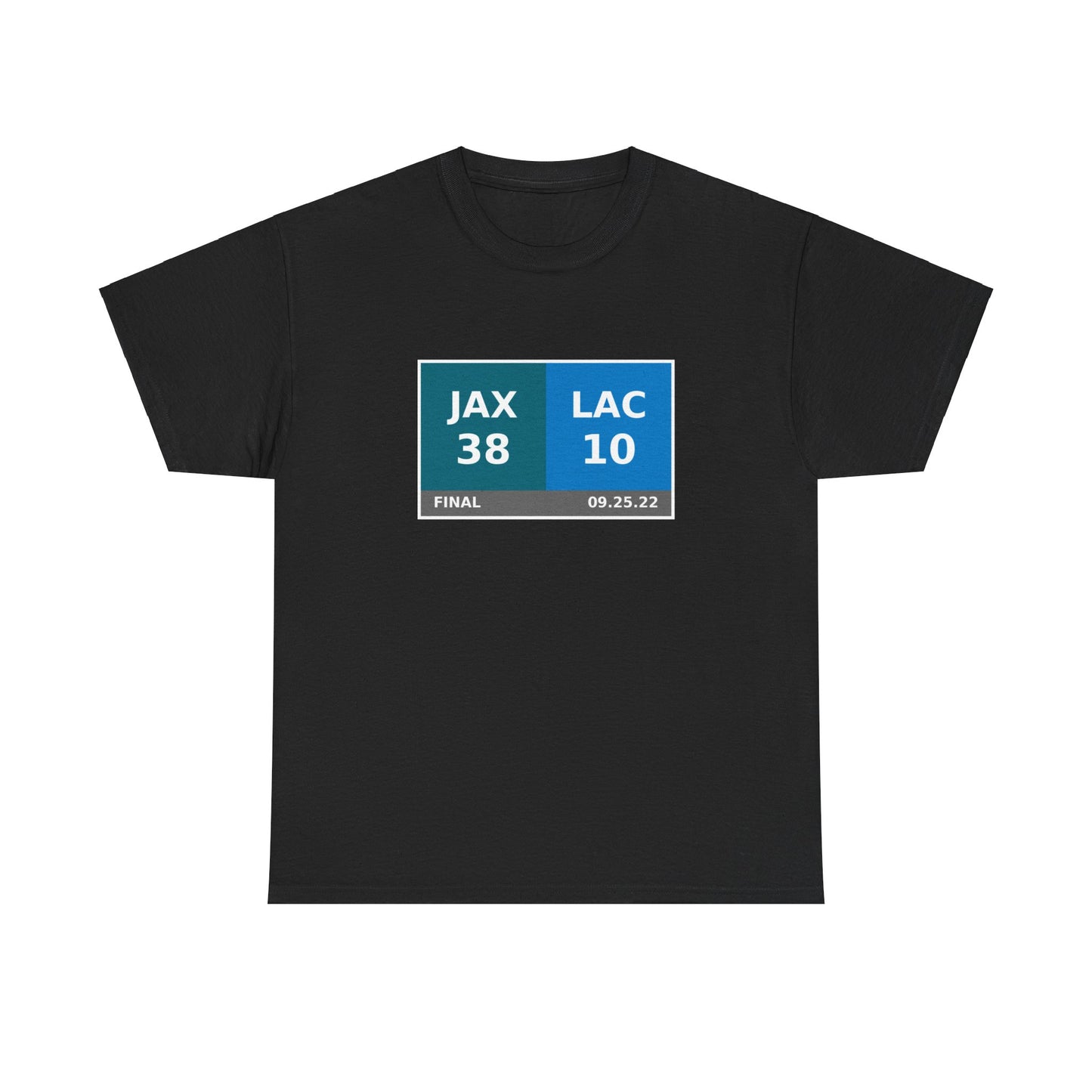 JAX vs LAC Scoreboard Tee 09.25.22