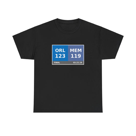 ORL vs MEM Scoreboard Tee 03.22.19