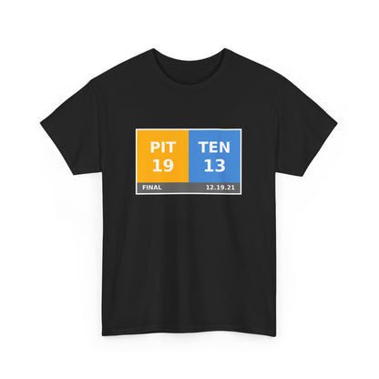 PIT vs TEN Scoreboard Tee 12.19.21