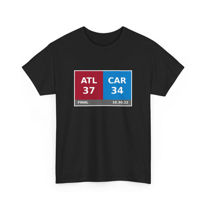 ATL vs CAR Scoreboard Tee 10.30.22