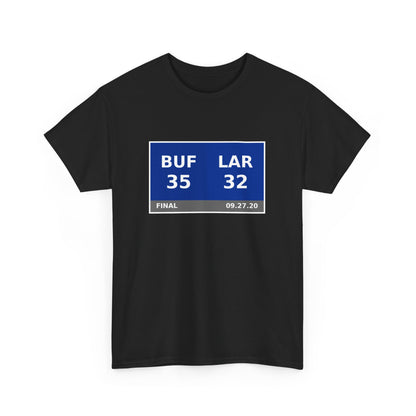 BUF vs LAR Scoreboard Tee 09.27.20