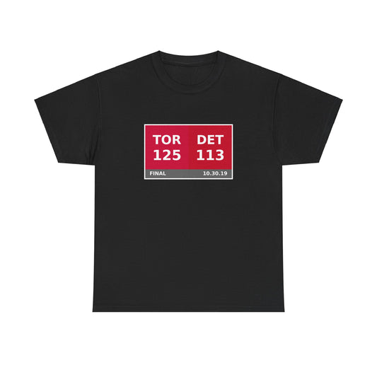 TOR vs DET Scoreboard Tee 10.30.19