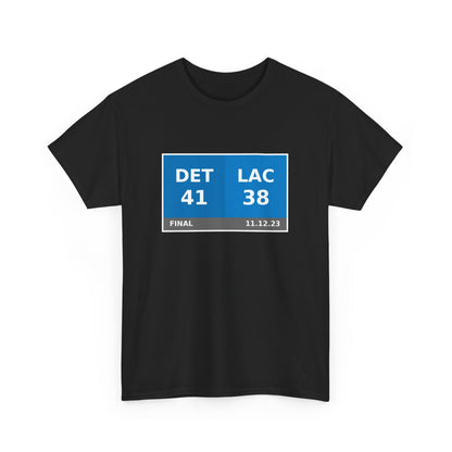 DET vs LAC Scoreboard Tee 11.12.23