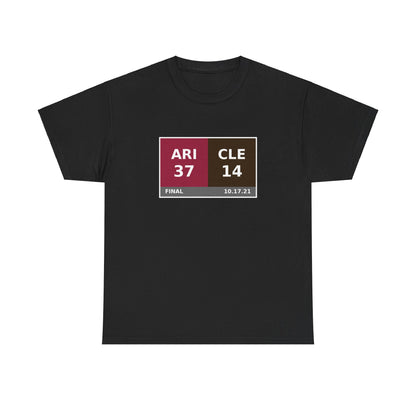 ARI vs CLE Scoreboard Tee 10.17.21