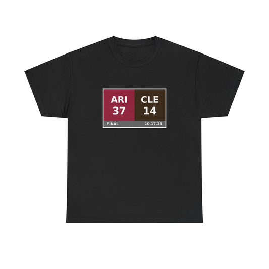 ARI vs CLE Scoreboard Tee 10.17.21