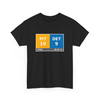 PIT vs DET Scoreboard Tee 08.28.22