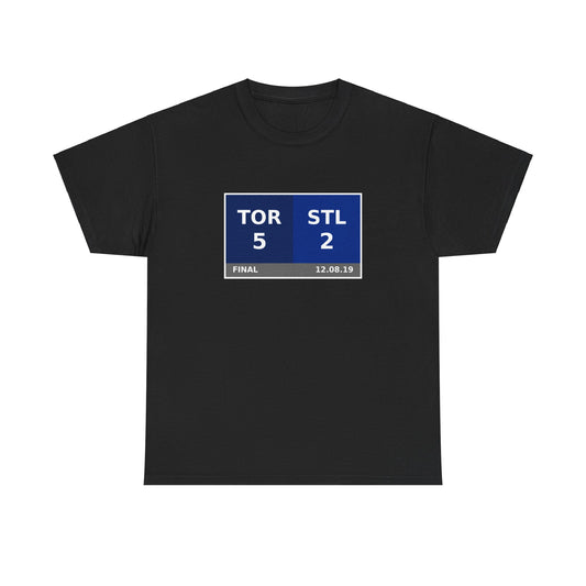 TOR vs STL Scoreboard Tee 12.08.19