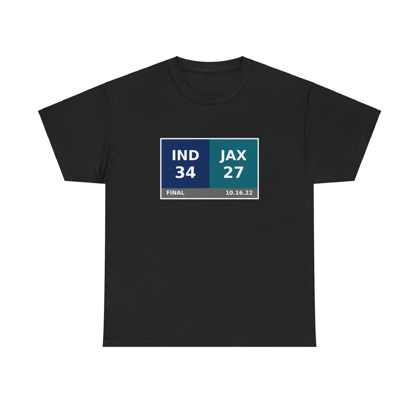 IND vs JAX Scoreboard Tee 10.16.22