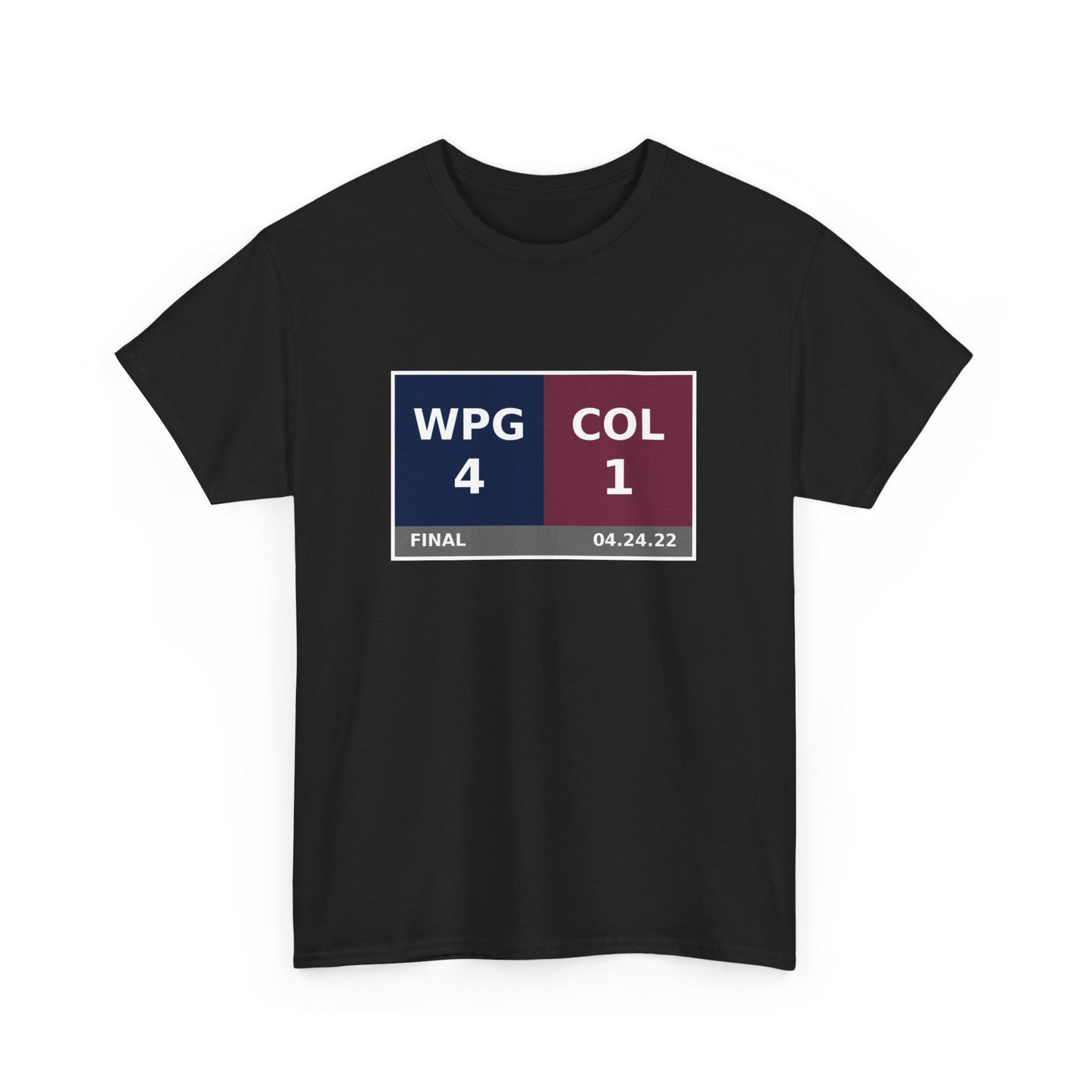 WPG vs COL Scoreboard Tee 04.24.22