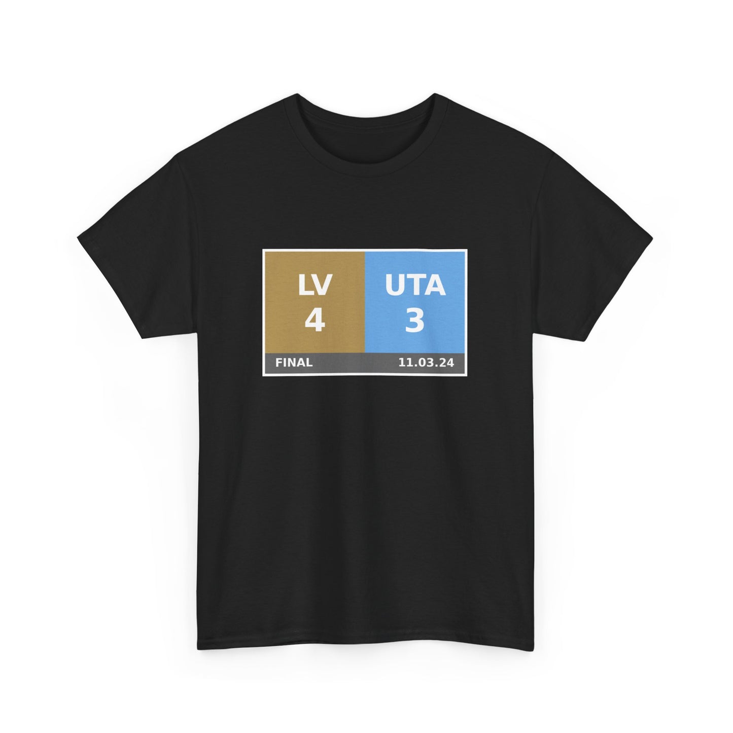 LV vs UTA Scoreboard Tee 11.03.24