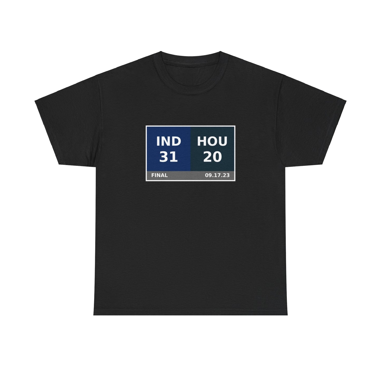 IND vs HOU Scoreboard Tee 09.17.23