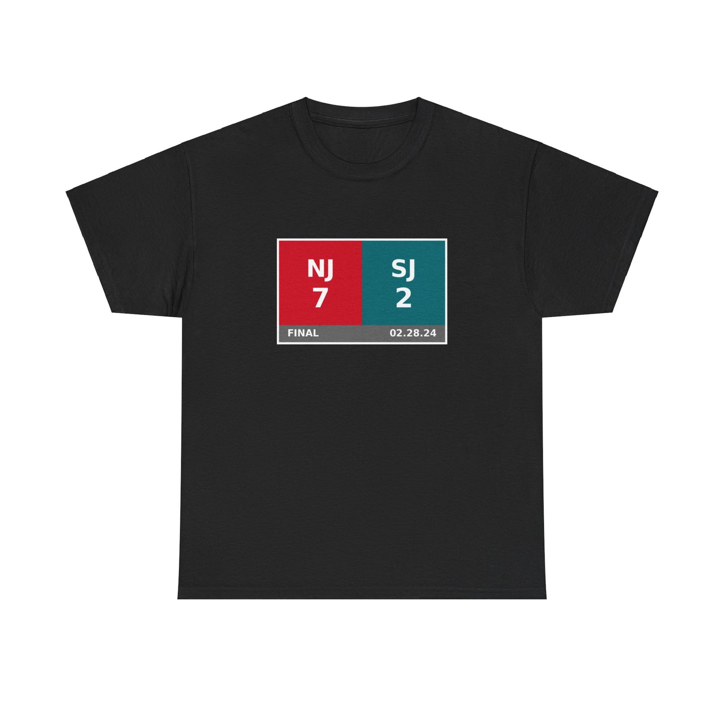 NJ vs SJ Scoreboard Tee 02.28.24