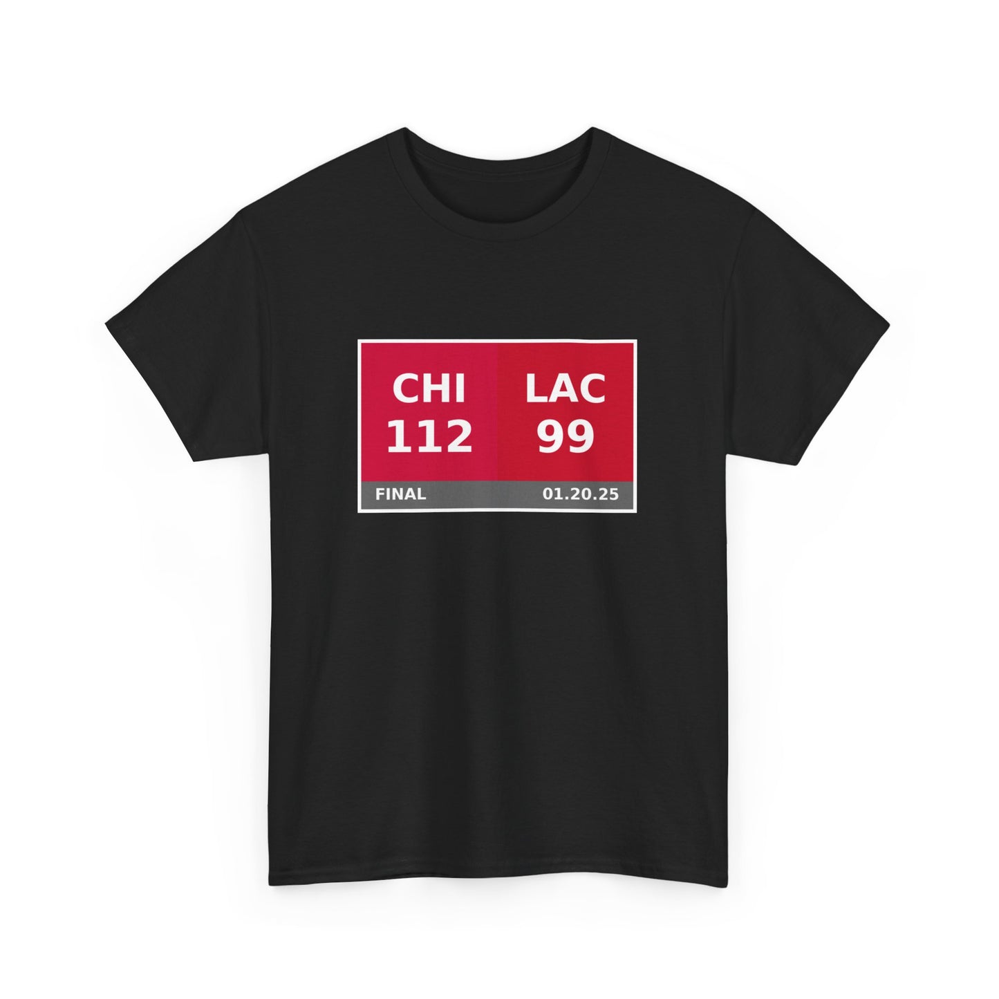 CHI vs LAC Scoreboard Tee 01.20.25