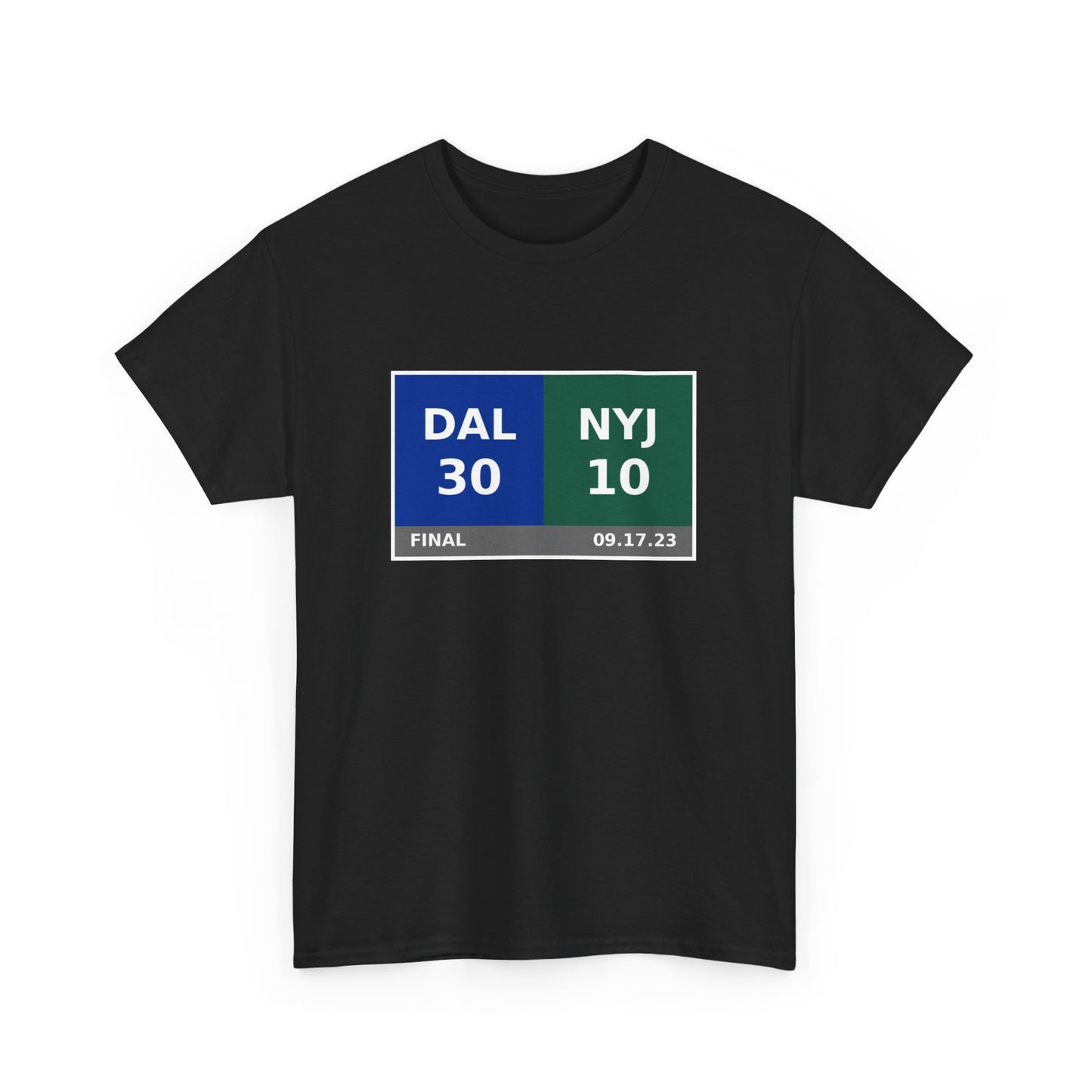 DAL vs NYJ Scoreboard Tee 09.17.23