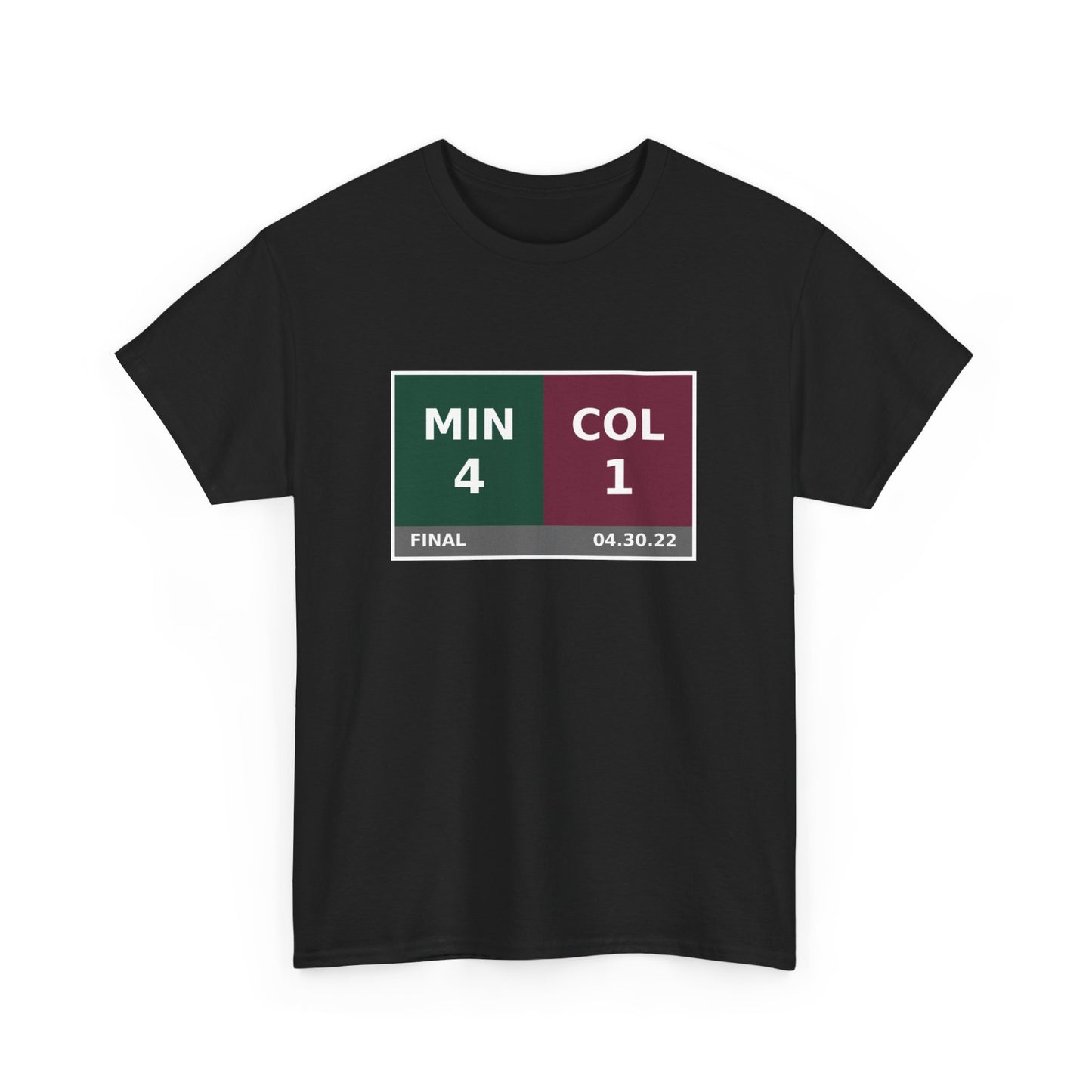 MIN vs COL Scoreboard Tee 04.30.22