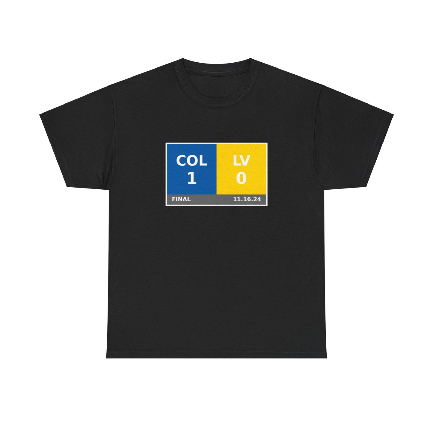 COL vs LV Scoreboard Tee 11.16.24