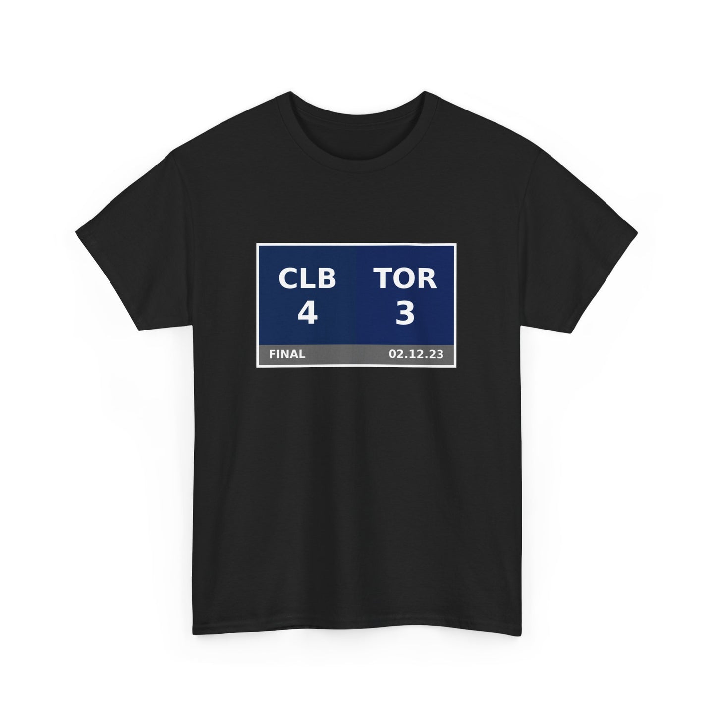 CLB vs TOR Scoreboard Tee 02.12.23