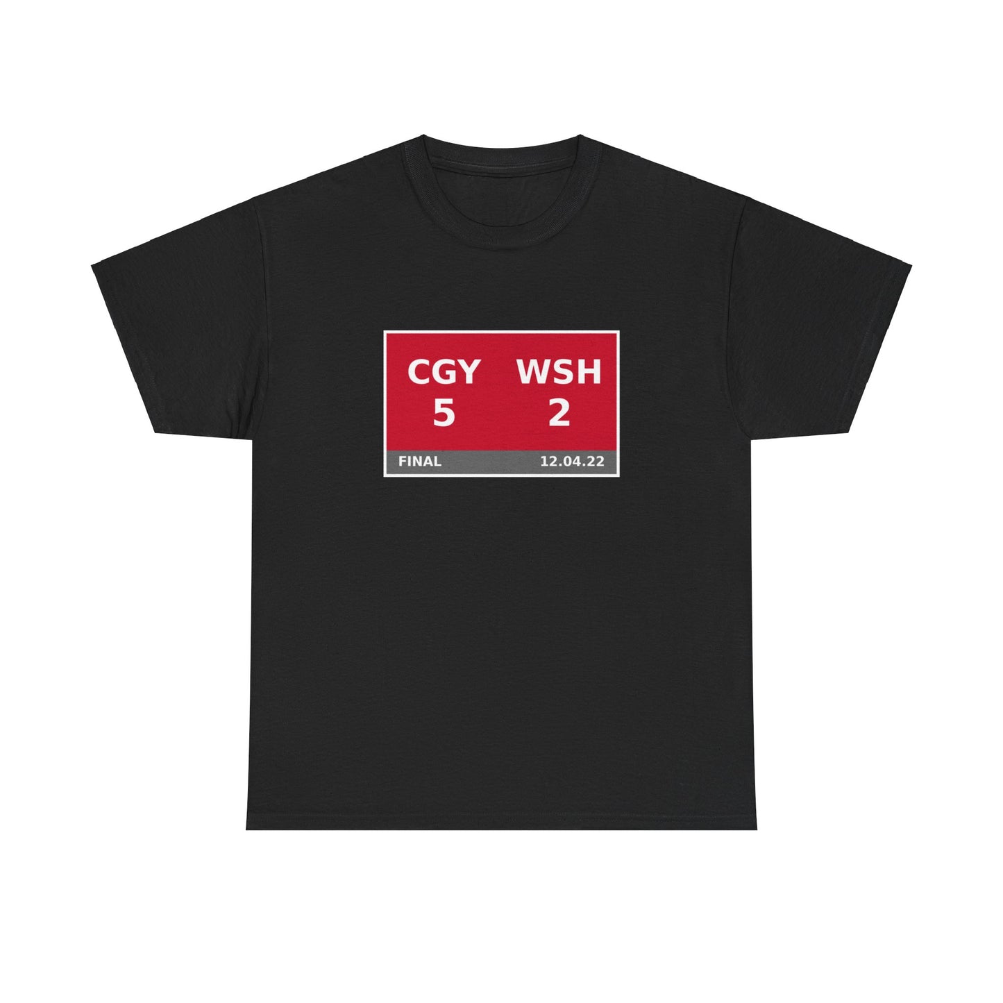 CGY vs WSH Scoreboard Tee 12.04.22