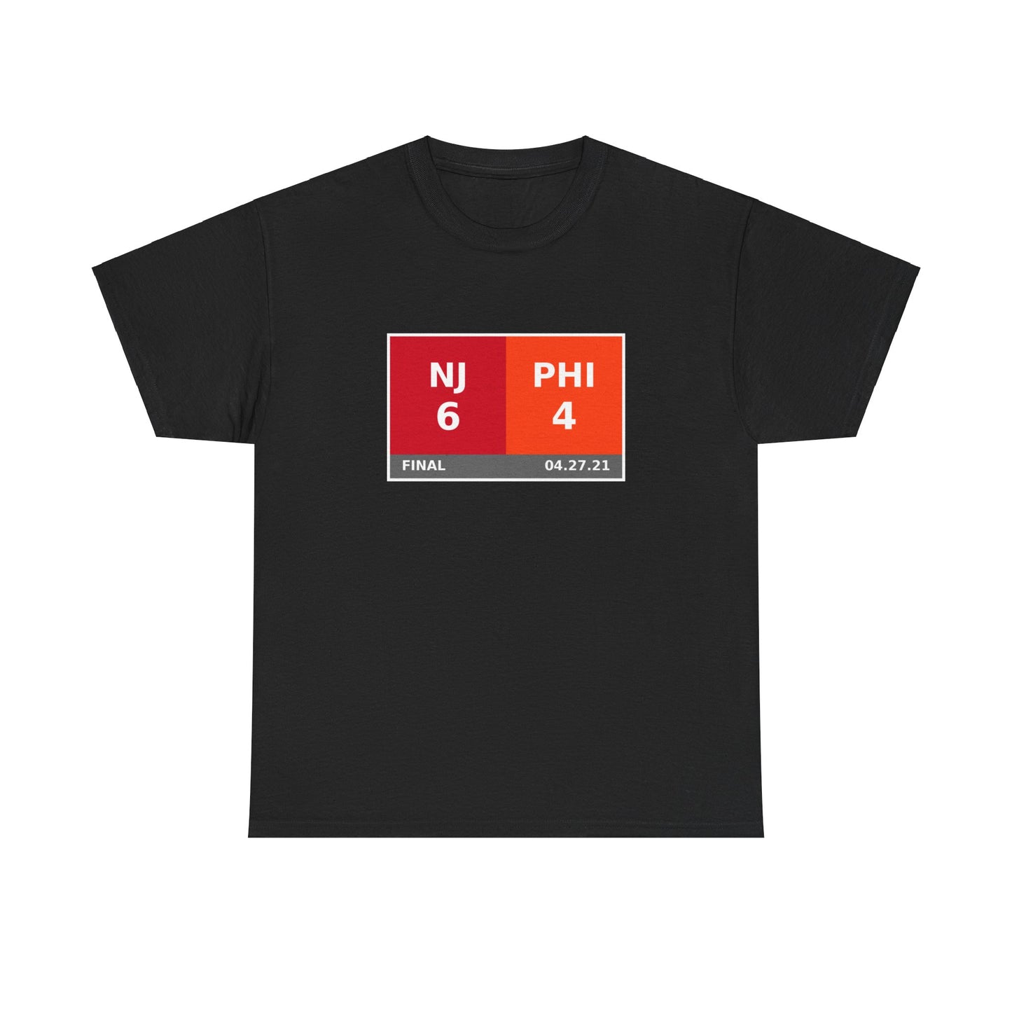 NJ vs PHI Scoreboard Tee 04.27.21