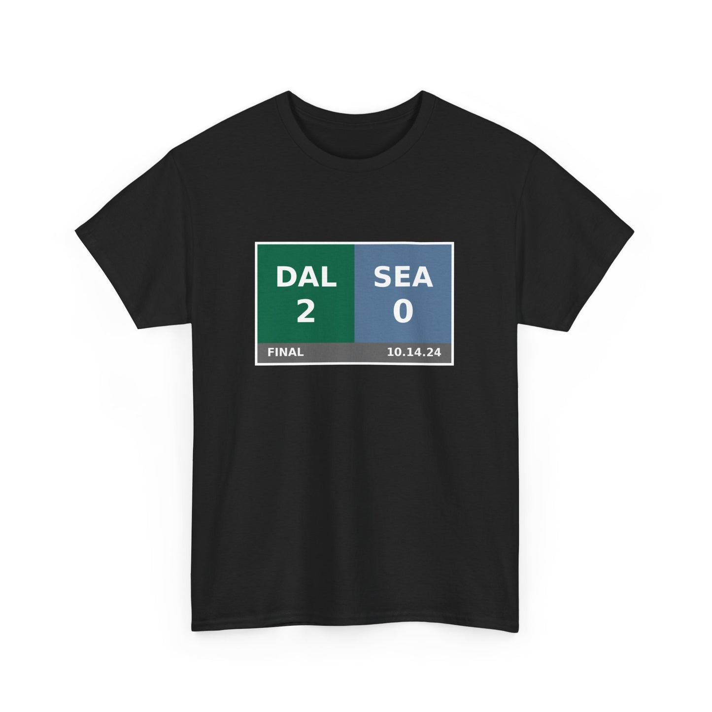 DAL vs SEA Scoreboard Tee 10.14.24