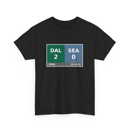 DAL vs SEA Scoreboard Tee 10.14.24