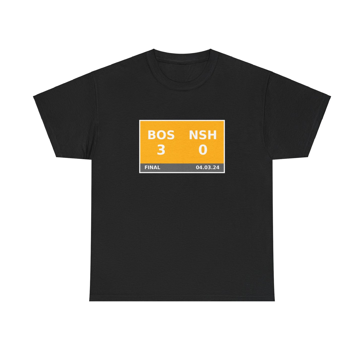 BOS vs NSH Scoreboard Tee 04.03.24