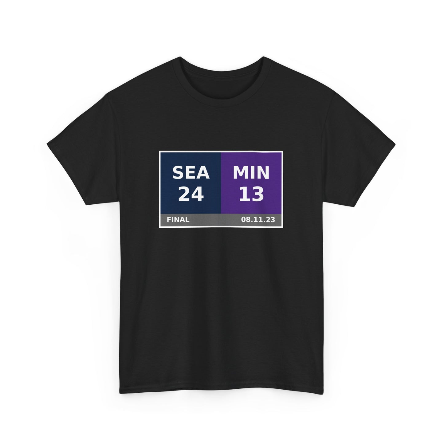 SEA vs MIN Scoreboard Tee 08.11.23