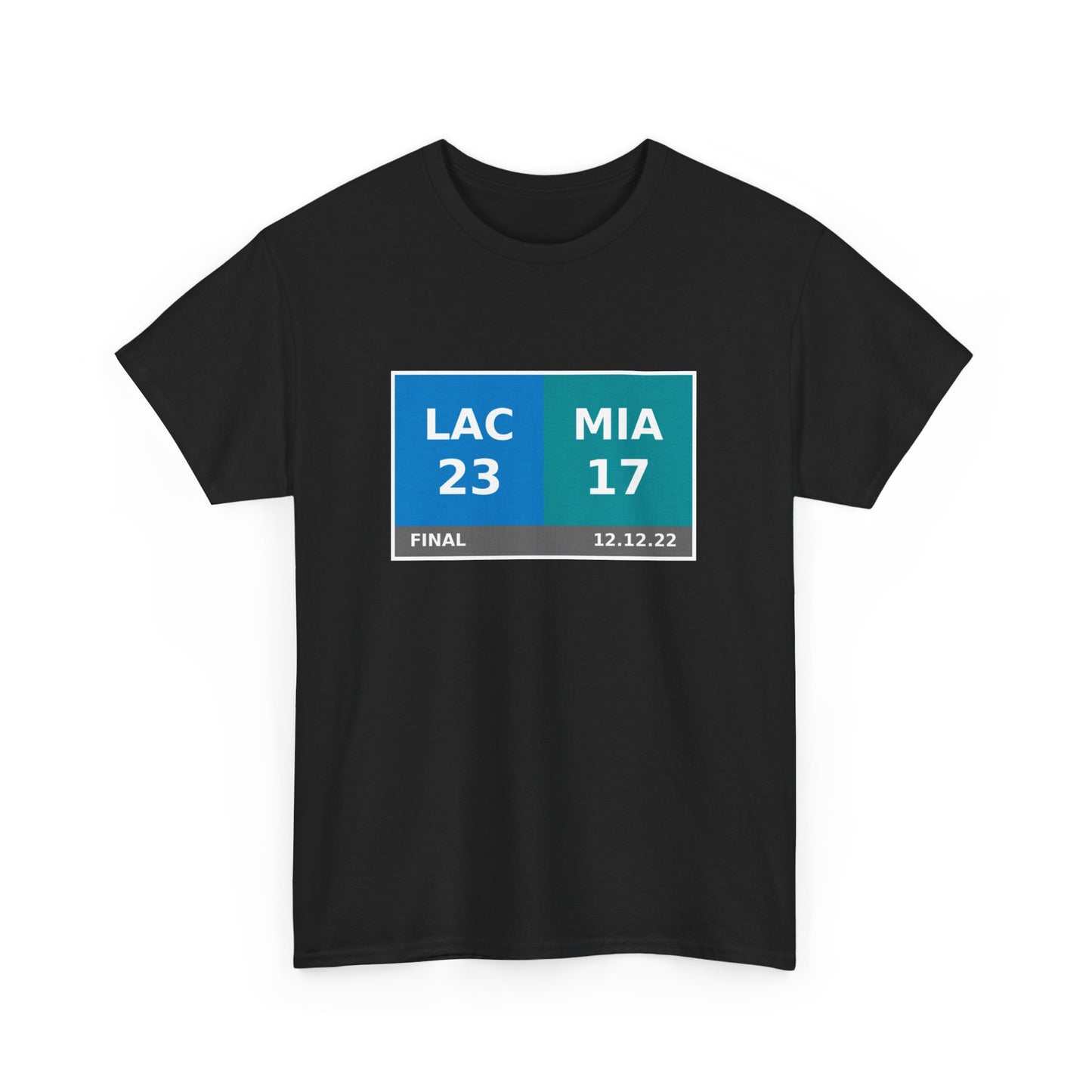 LAC vs MIA Scoreboard Tee 12.12.22