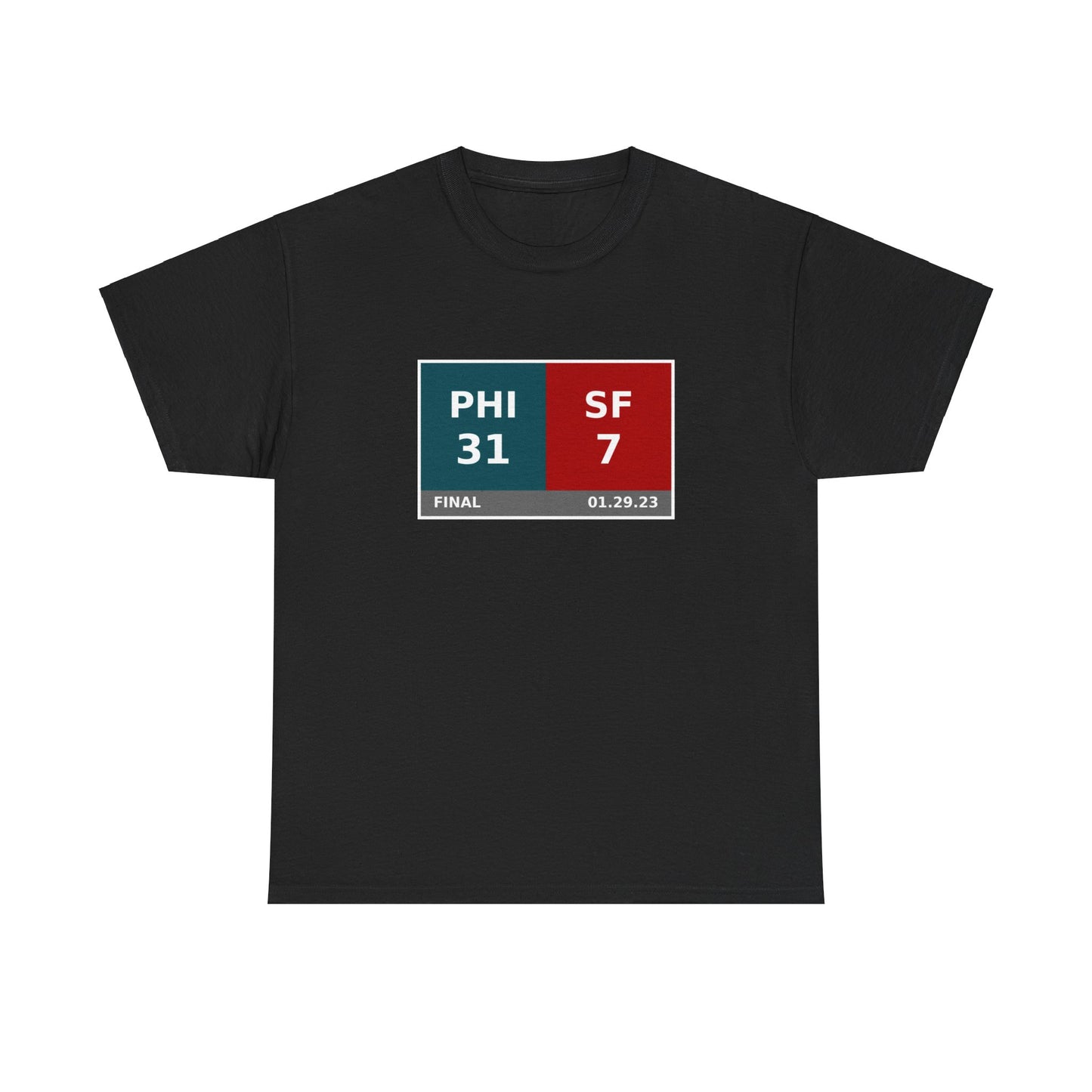 PHI vs SF Scoreboard Tee 01.29.23