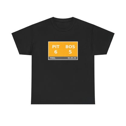 PIT vs BOS Scoreboard Tee 01.05.24