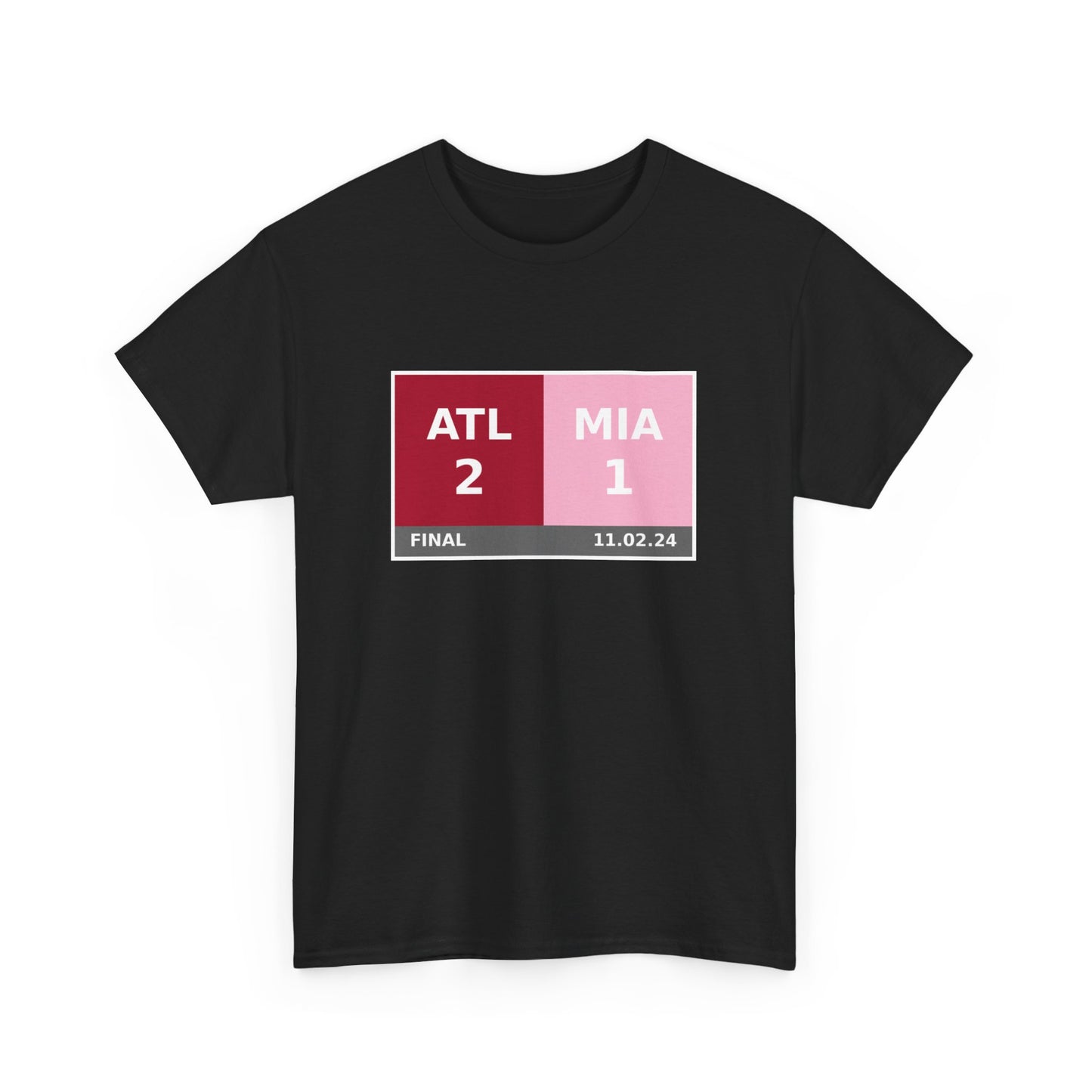 ATL vs MIA Scoreboard Tee 11.02.24